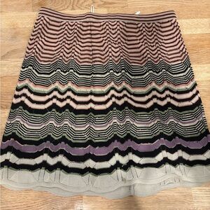 Missoni knit skirt - worn